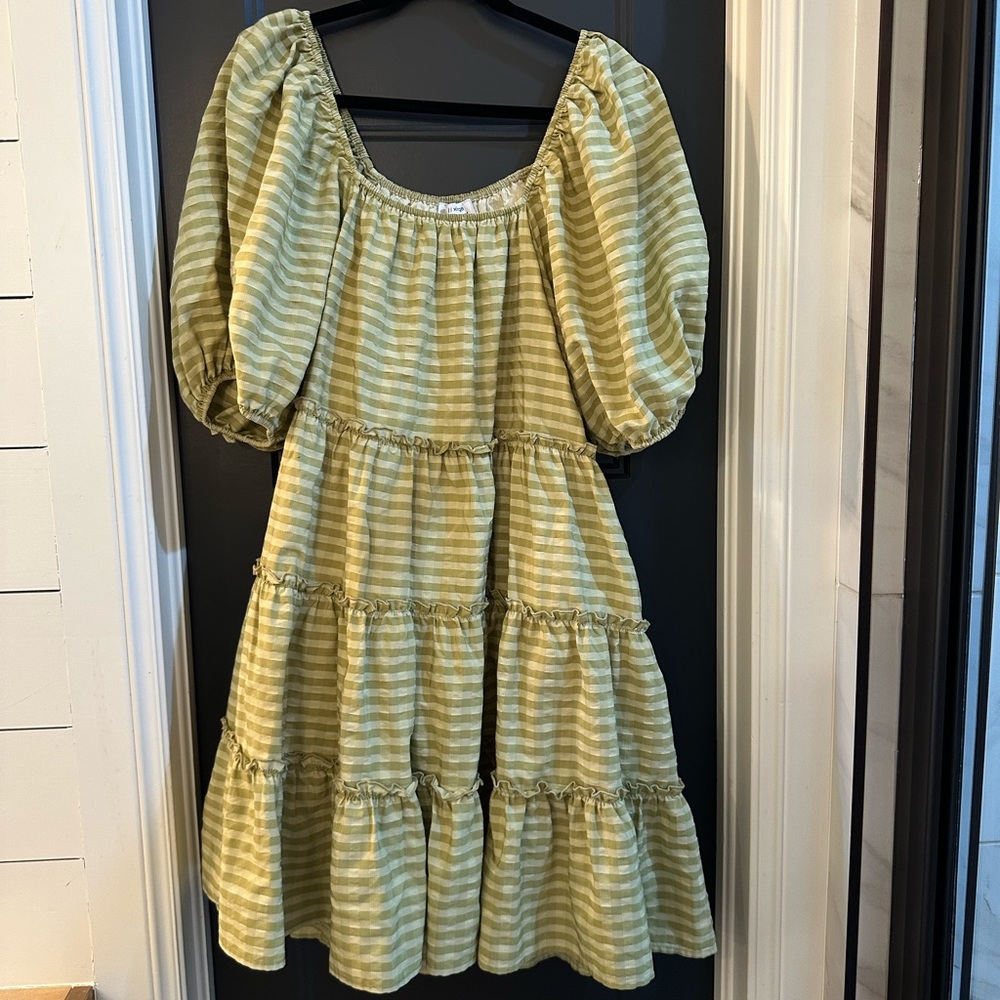 Zoco daymaker dress in gingham